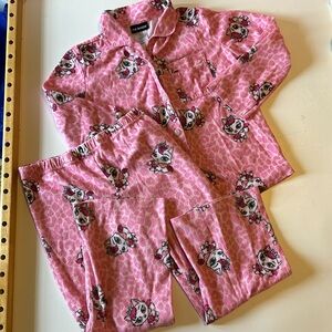 Joe boxer fleece pajama set